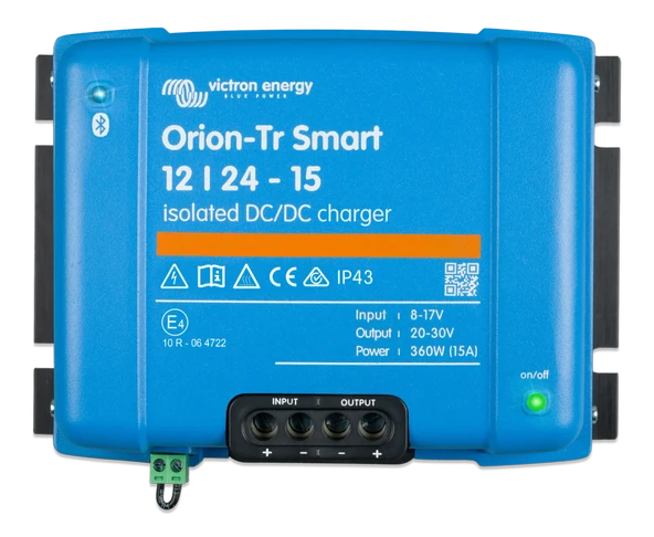 Victron DC-DC Akü Şarj Cihazı İzole Akıllı Orion-Tr Smart Isolated 12/24 15A Battery Charger (ORI122436120) ürün görseli 1