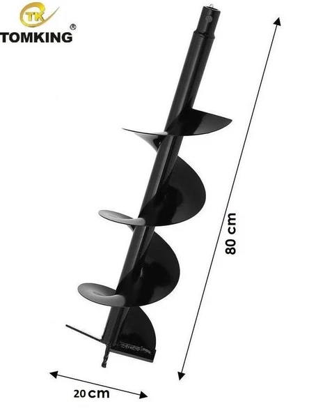 Tomking Toprak Delme Burgusu 200 mm ürün görseli 1