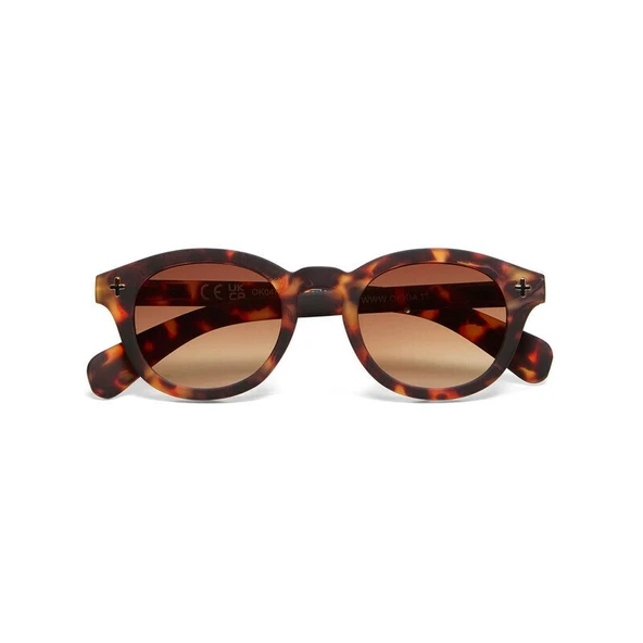 Okkia Milano Unisex Güneş Gözlüğü Havana / Lens: Kahverengi Gradyan ürün görseli 1
