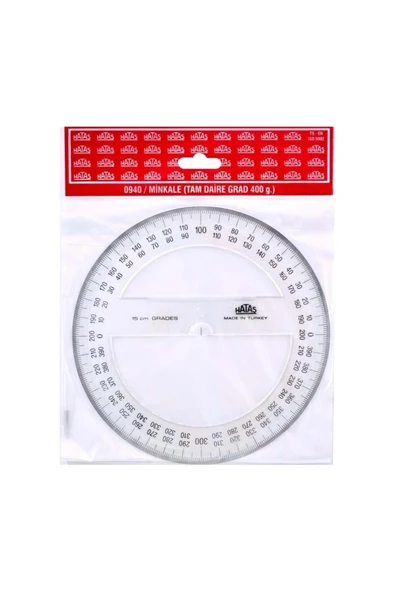 HATAS 0940 Minkale 360 Derece Tam Daire Gradlı 15 cm ürün görseli 1