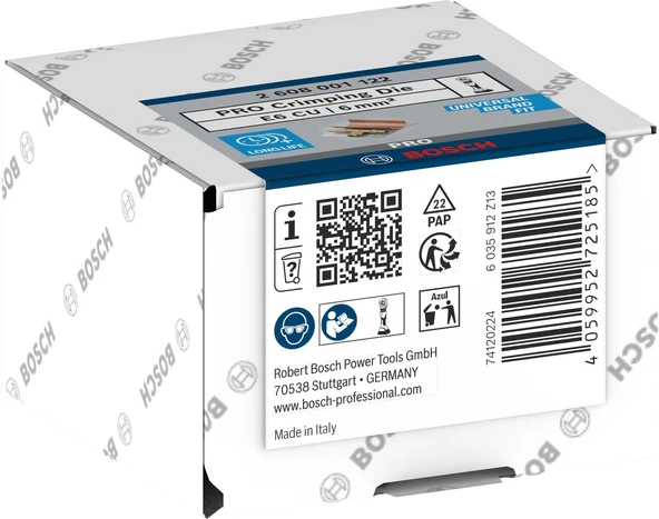 PRO Kıvırma Kalıbı E6 CU 6 mm Bakır GPH 18V-60 - Resim 2