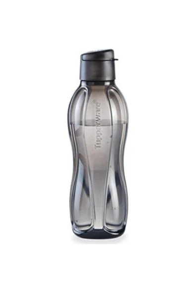 TUPPERWARE EKO ŞİŞE SİYAH 1000 ML ürün görseli 1