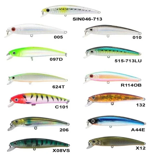 Strike Pro JL-119 Arc Minnow 75mm 5gr Maket Yem ürün görseli 1