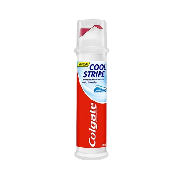 Colgate Diş Macunu Cool Stripe Pompalı 100ml ürün görseli 1