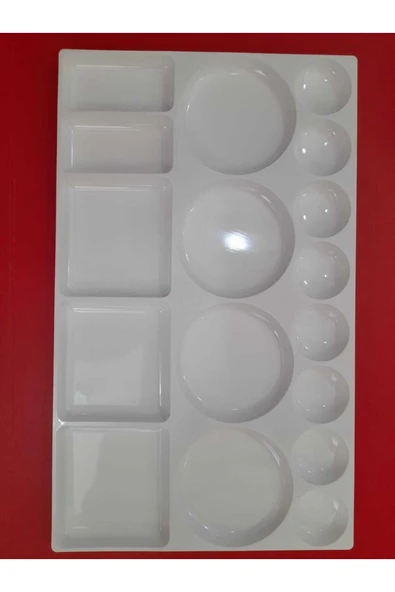 Profesyonel Palet Plastik 16x27x1 Cm Ebatında ürün görseli 1