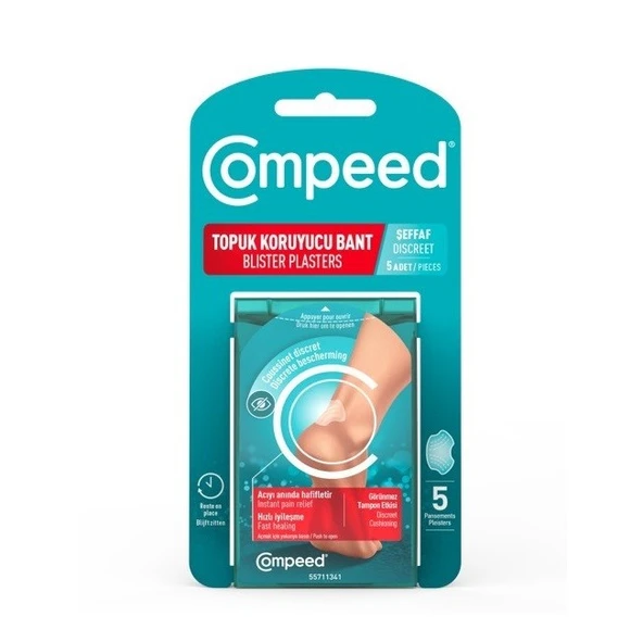 Compeed Topuk Koruyucu Bant Şeffaf 5'li - Resim 2
