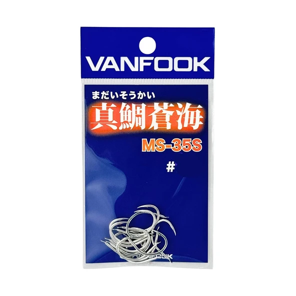 Vanfook MS-35S Madai Sokai VP Silver Tai Rubber İğne ürün görseli 1