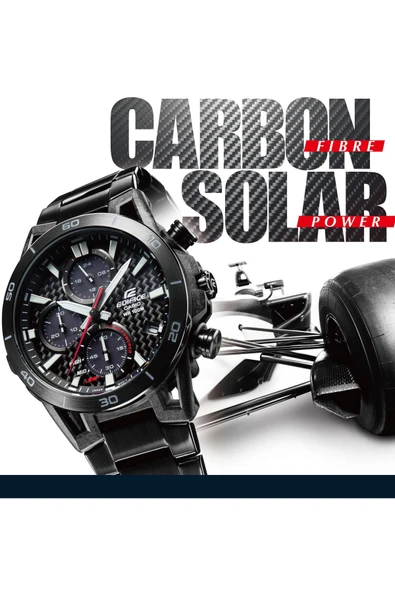 CASIO Eqs-960Dc-1Avudf Edifice Güneş Enerjili - Resim 3