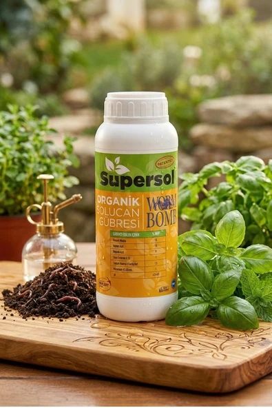 Supersol Wormbomb Solucan Gübresi 1 Lt ürün görseli 1