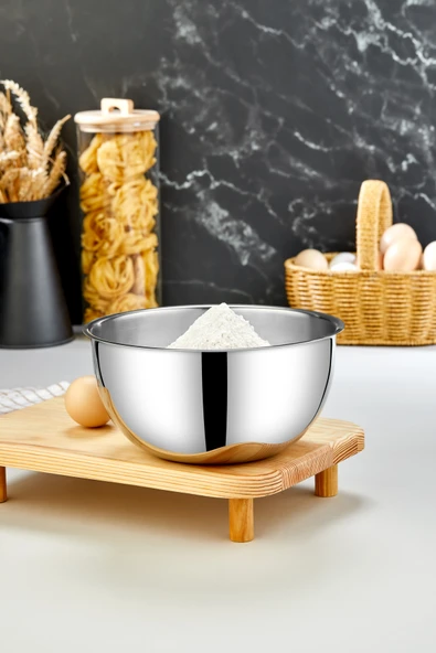 Cooker 20 cm 2 Litre Paslanmaz Çelik Karıştırma Kabı CKR3525 ürün görseli 1