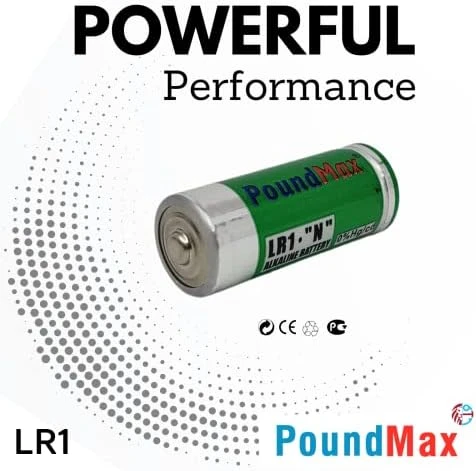 PoundMax 5 adet 910A (LR1) 1.5V Alkalin Pil - Resim 4