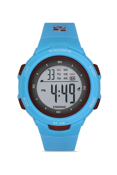 Trabzonspor TS861D-17MS RESMİ LİSANSLI DİJİTAL SAAT  Mavi ürün görseli 1