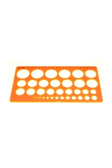 HATAS Daire Şablonu 1-36 mm Büyük 02272 ürün görseli 1