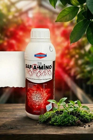 Safa Tarım Safa-mino Hayvansal Menşeili Aminoasit İçeren Sıvı Organik Gübre 1 L ürün görseli 1