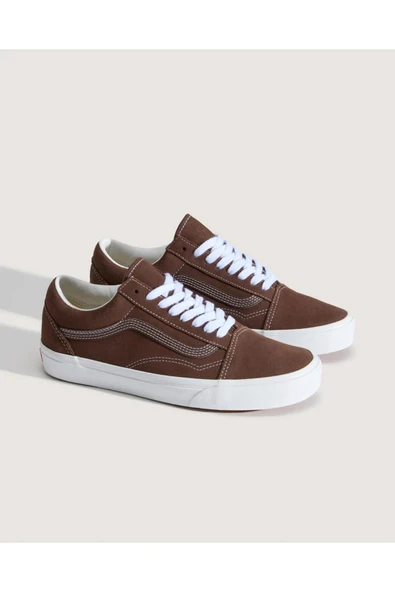 Vans   Old Skool Uniseks Kahverengi Spor Ayakkabı - VN000D9Y ürün görseli 1