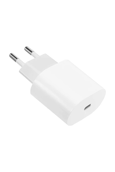 iPhone Xs Max Uyumlu 20W Gerçek Güç PD Type-C Çıkışlı Hızlı Şarj Tek Adaptör ürün görseli 1