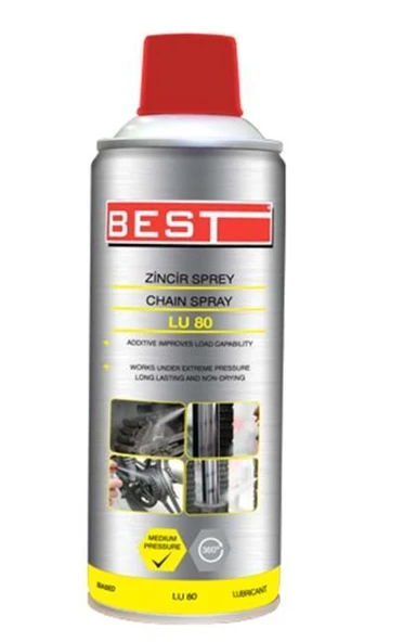 Zincir Yağlayıcı Sprey BEST 400 ml - (Kutusu 12'Li) ürün görseli 1