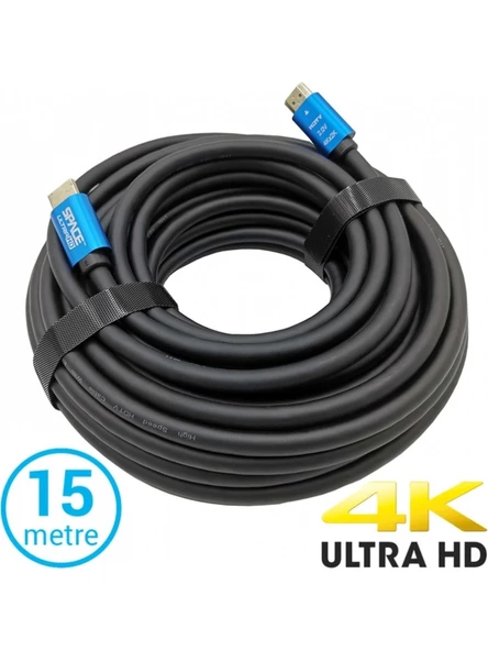 Plentiful 4K 60Hz Ultra HD 15Metre Hdmi To Hdmi Kablo ürün görseli 1