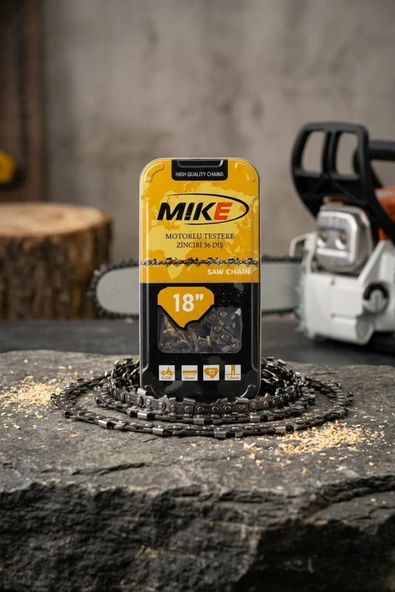 Mike Ağaç Motoru Testere Zinciri 3/25 36 Diş Köşeli ürün görseli 1