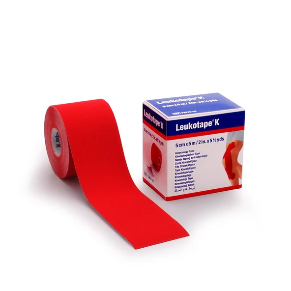 Leukotape K 5cm x 5m Bsn Kinesiotape Kırmızı ürün görseli 1