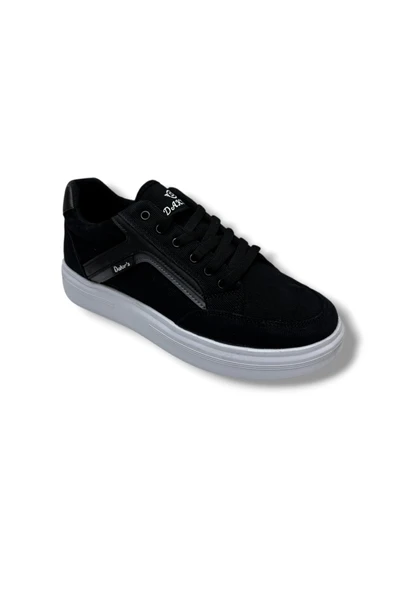 Dakırs 2298-26 Dayanıklı Tekstil Anatomik Bağcıklı Erkek Sneaker Siyah Beyaz ürün görseli 1