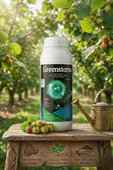 Safa Tarım Greenstorm Bitkisel Menşeli Aminoasit İçeren Sıvı Organik Gübre 1L ürün görseli 1
