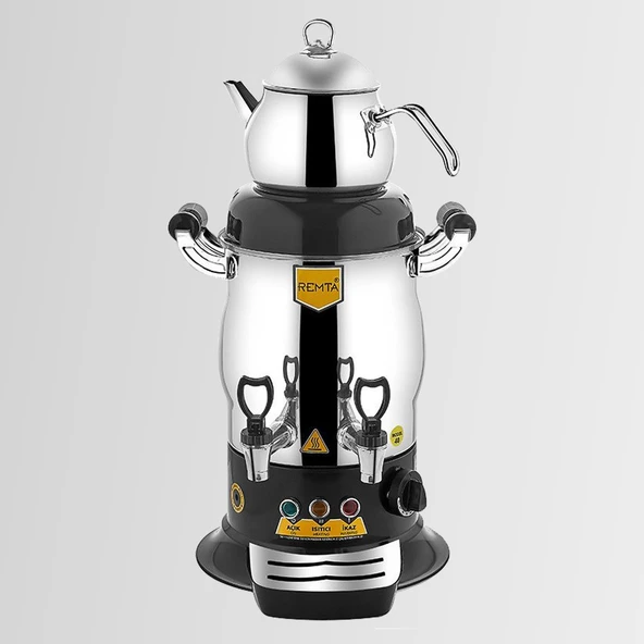 Remta R25 Mini Çift Demlikli Elektrikli Çay Makinesi Semaver 5 lt 900 W ürün görseli 1