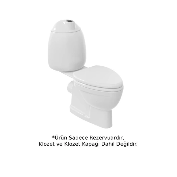 Creavit CK400 Çocuk Rezervuar Beyaz - Resim 2