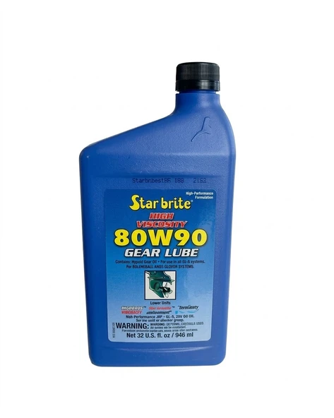 Star Brite 80W90 Yüksek Viskoziteli Deniz Motoru Kuyruk Yağı (946 ml) ürün görseli 1