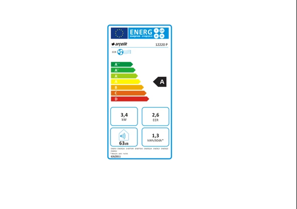 Arçelik 12220 P Mobil Klima - Resim 3