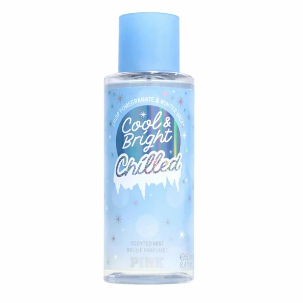 Victoria's Secret Pink Cool & Bright Chilled Scented Mist 250 ml Kadın Vücut Spreyi ürün görseli 1