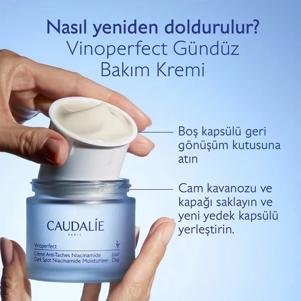 CAUDALİE VİNOPERFECT DARK SPOT NİACİNAMİDE MOİSTURİZER 50 ML REFİLL ürün görseli 1
