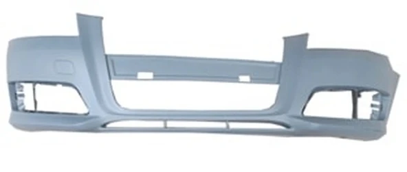 Audi A3 2009-2012 Ön Tampon Gri (Sis - Panjur Delikli - Sensör Deliksiz Tyg) (Adet) (Oem No:8P0807105Egru) ürün görseli 1