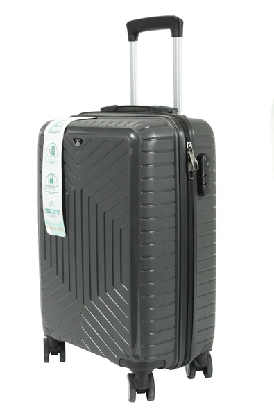 Metropolitan SDR 103 PP Valiz Seti - Büyük + Orta + Kabin Boy - Antrasit ürün görseli 1