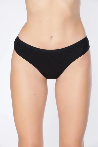 12 Adet Tutku Elit Bayan Bambu Kaşkorse Bikini Külot Karışık Renk ürün görseli 1