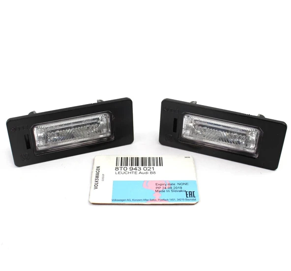 Audi A1 - A4 - A6 - Volkswagen Passat (2008 Yılında Çıkan Kasa) Plaka Lambası (Oem No: 8T0943021) ürün görseli 1