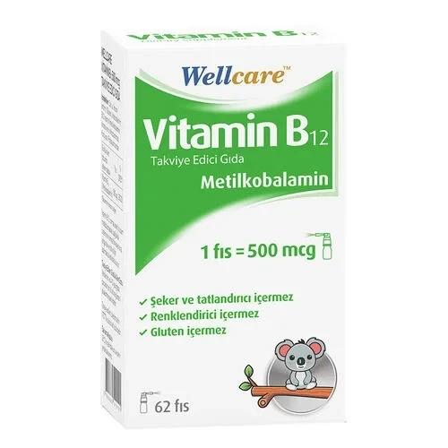 WELLCARE VİTAMİN B12 500MCG 5 ML - 62 PUFF ürün görseli 1