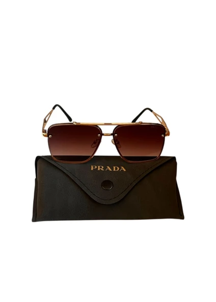 PRADA GÖZLÜK YENİ SEZON ERKEK GÜNEŞ GÖZLÜĞÜ EKARTMAN 56 ürün görseli 1