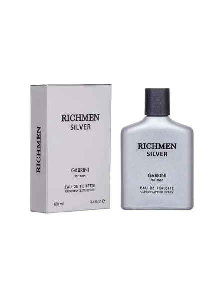 Gabrini Richmen Silver Eau For Man 100 Ml ürün görseli 1