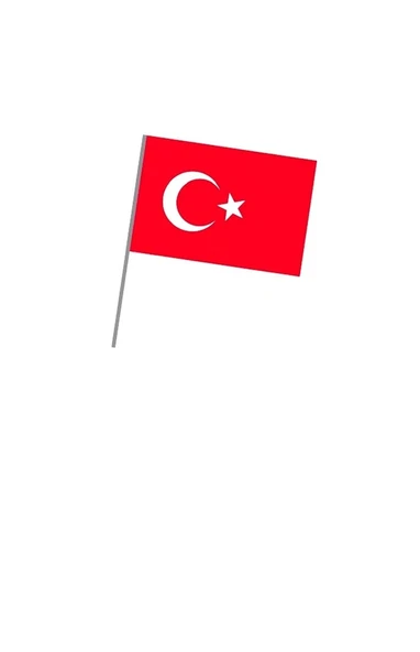Sopalı Bez Bayrak 30x45 Türk Bayrağı ürün görseli 1