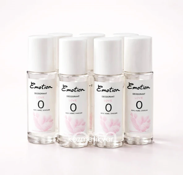 6 Aset X Emotion Love Pump Sprey Kadın Deodorant 100 Ml ürün görseli 1