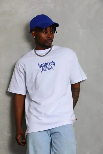 Erkek Baskılı T-Shirt Kısa Kol Bisiklet Yaka Regular Fit Rahat Kalıp Günlük Tişört - Beyaz ürün görseli 1