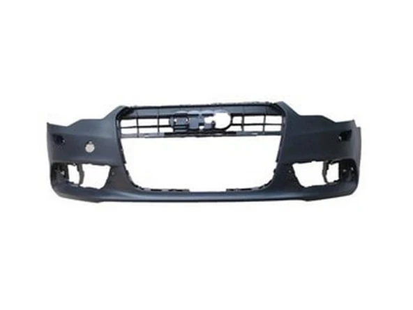 Audi A6 2012-2014 Ön Tampon (Astarlı Sensör Deliksiz - Far Yıkama Delikli - Sis Tw) (Adet) (Oem No:4G0807065Gru) ürün görseli 1