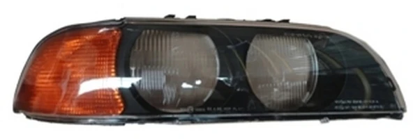 Bmw 5 Serisi 1996-2000 Far Camı Sağ Sarı Sinyalli (Famella) (Adet) ürün görseli 1