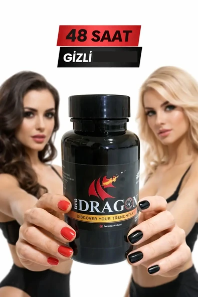 Red Dragon Capsule 30 Adet Kullanım Gecikt.itrci Çakşır , Tribulus , Ginseng , ,Panax ürün görseli 1