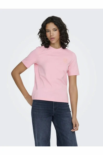Only  Sophıa Embroıdery Regular Fit Kadın Tişört 15368560 ürün görseli 1
