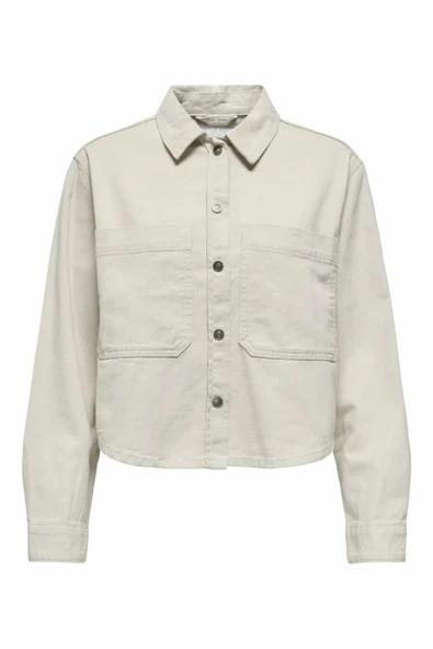 Only Drew Shacket Kadın Ceket 15308207 - Resim 5