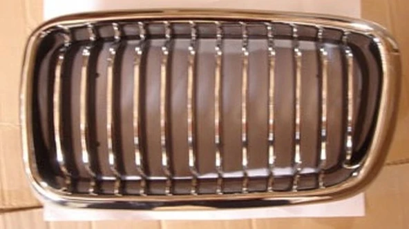 Bmw 7 Serisi 1999-2001 Ön Panjur Sol Nikelajlı - Siyah (Oem No: 51138231595) ürün görseli 1