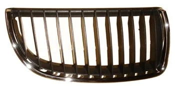 Bmw 3 Serisi 2005-2009 Ön Panjur Sağ Nikelajlı - Siyah (Tüv)(Tyg) (Oem No: 51137120010) ürün görseli 1
