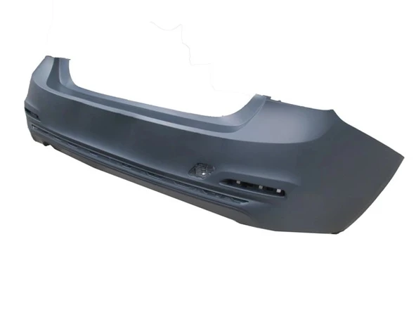 Bmw 3 Serisi 2015-18 Arka Tampon Koyu Gri - Astarlı (Sensör Deliksiz - Nikelaj Çıta Delikli)(Tw) (Oem No: 51127384599) ürün görseli 1